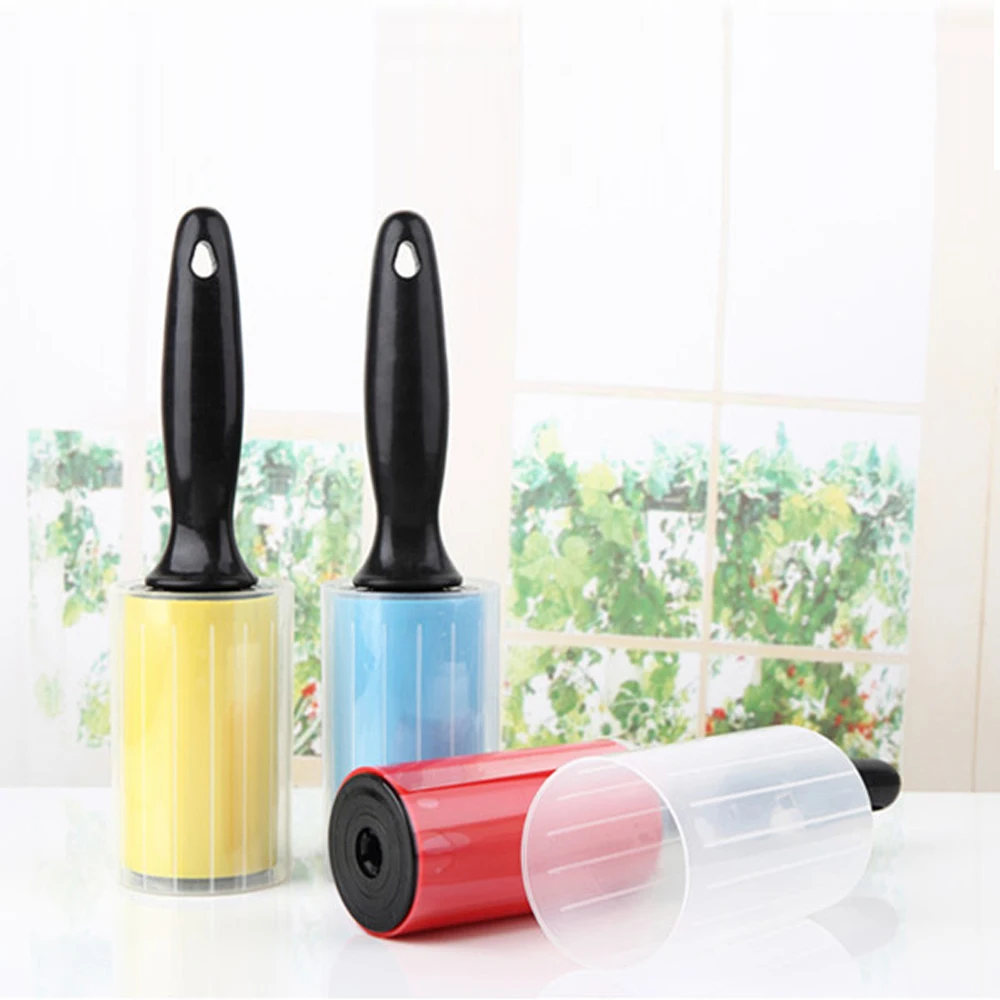 Bed Hair Cleaning Brush Sticky Silicone Dust Wiper Remover Reusable Washable Lint Roller Cat Dog Clothes Tousle Remover