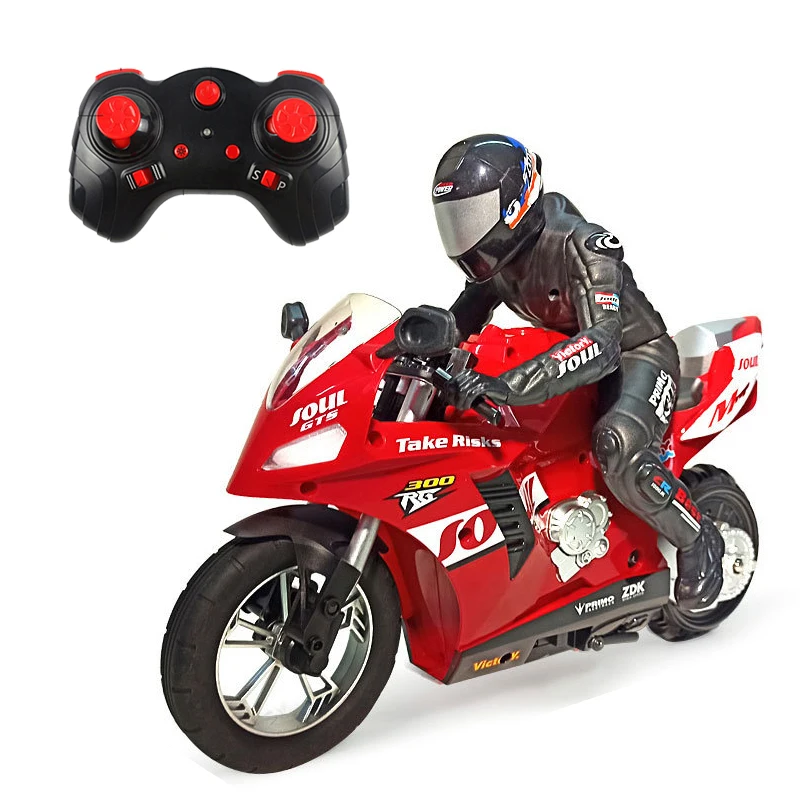 

RC motorcycle car 2.4G Radio remote control stunt drift Self-balancing 360 rotation high speed Fancy stunts toy vehicle child