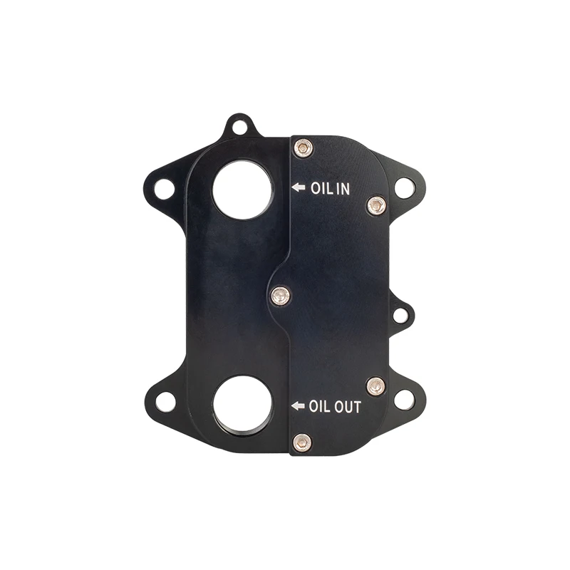 Auto oil sandwich Oil Cooler take off plate for Audi VW for Skoda Seat 1.6TDi and 2.0TDi