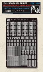 1/700 IJN Vessels Extra Ladders Etching Sheet Model Accessory,Ocean Spirit H017