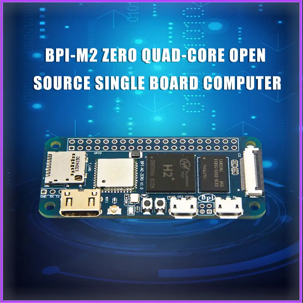 

Banana Pi M2 Zero BPI-M2 Zero Quad Core Single-board Development Board Computer Alliwnner H2+ same as Raspberry pi Zero W