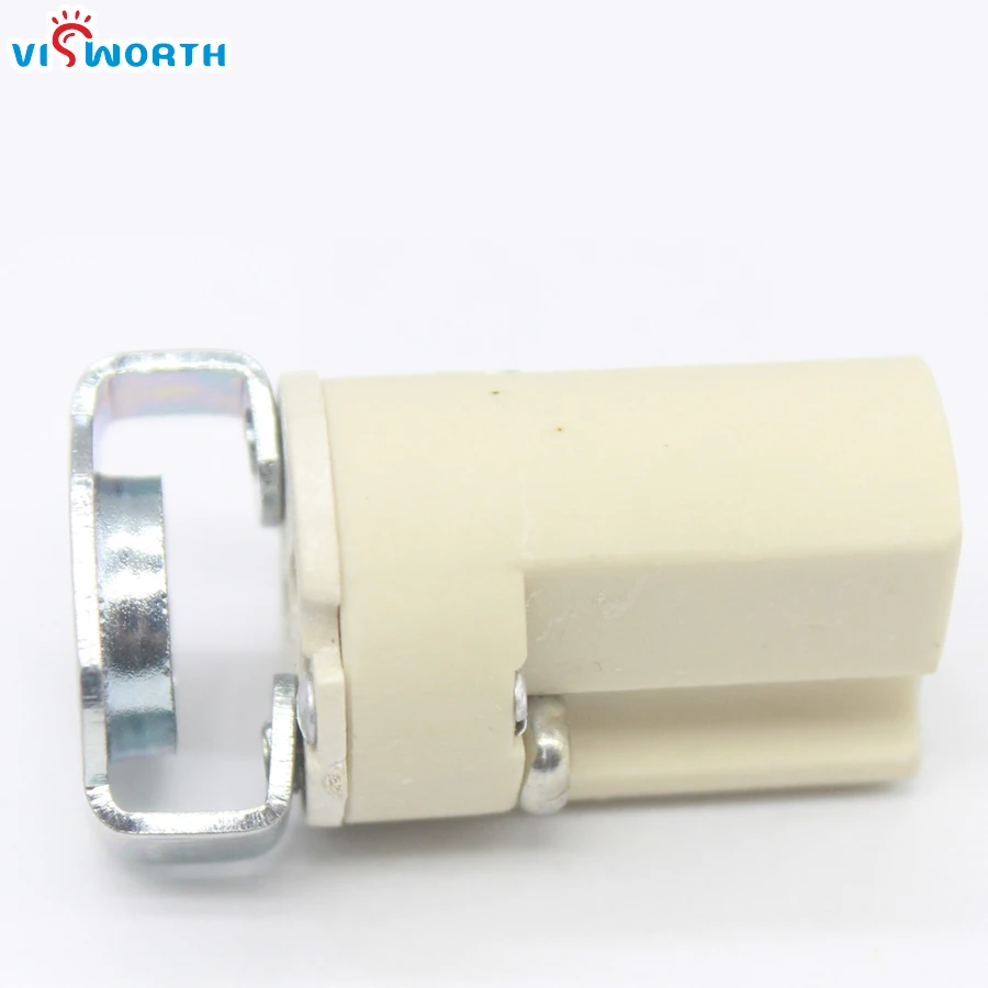 Safe Fire Prevention G9 Base Lamp Holder Creamic Body Led Socket For G9 Led Bulbs
