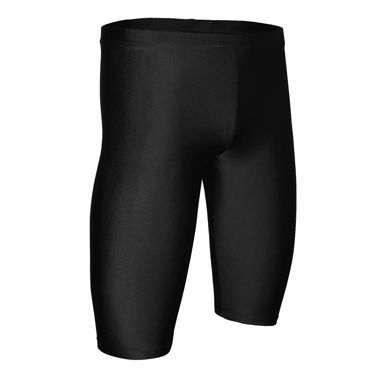 Mens Compression Sports Shorts Summer Running Tight Short Pants Sportswear Elastic Leisure Tight Shorts Quick Dry Sports Legging