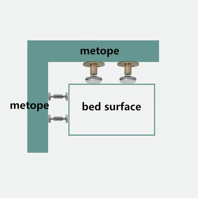 Anti-vibration Fixing Screw For Bed Head Holder Without Nail Adjustable Thread Bed Frame Anti-Shake Tool Home Improvement Gadget