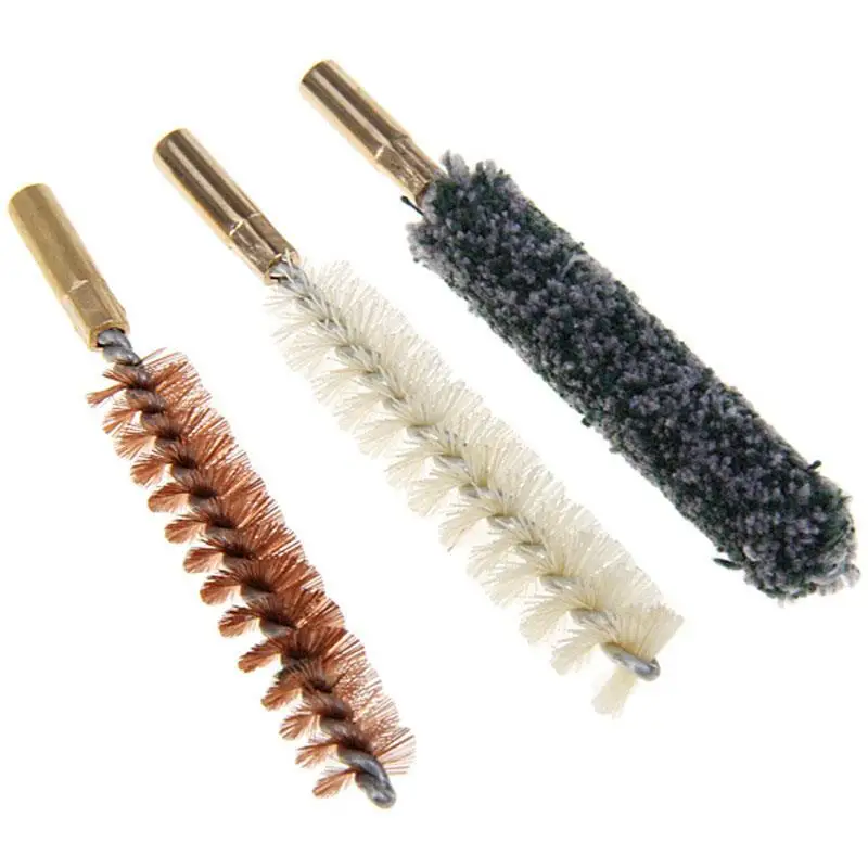 Gun Cleaning Kit for .38/.357/9mm cal Pistol Handgun Bore Cleaner w/Case Hunting Accessories