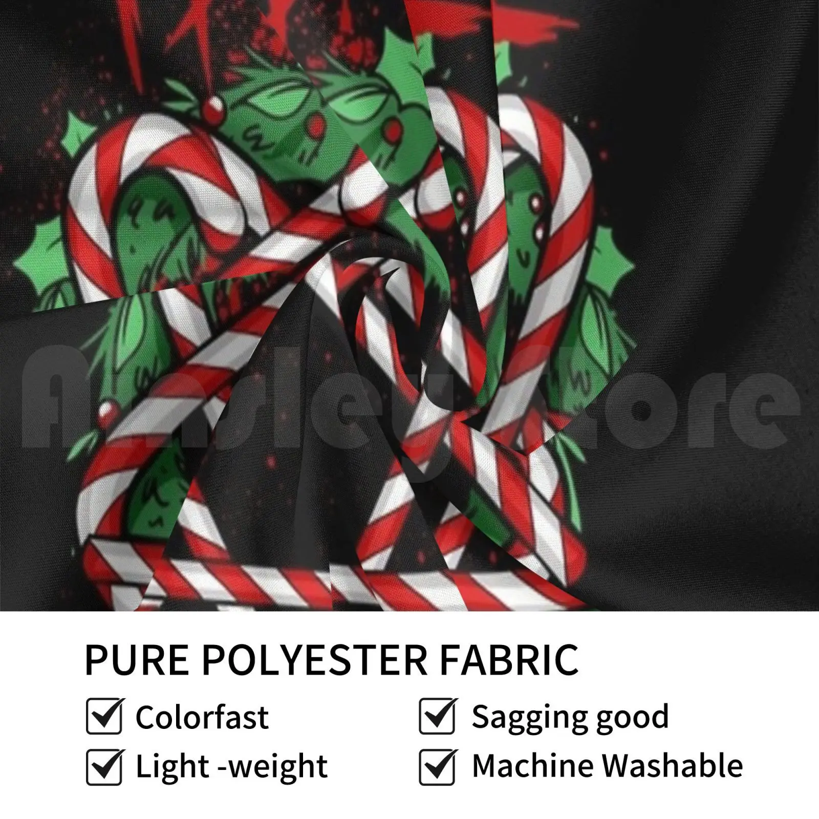 Hail Santa Christmas Design Customized Tapestry Christmas Santa Claus Santa Christmas Tree
