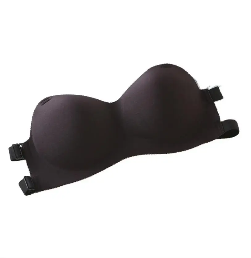 Summer Strapless Women Bras Back Bandage Design Sexy Chest Tops Wire Free Soft Breathable Brassiere Solid Invisible Bra S1260
