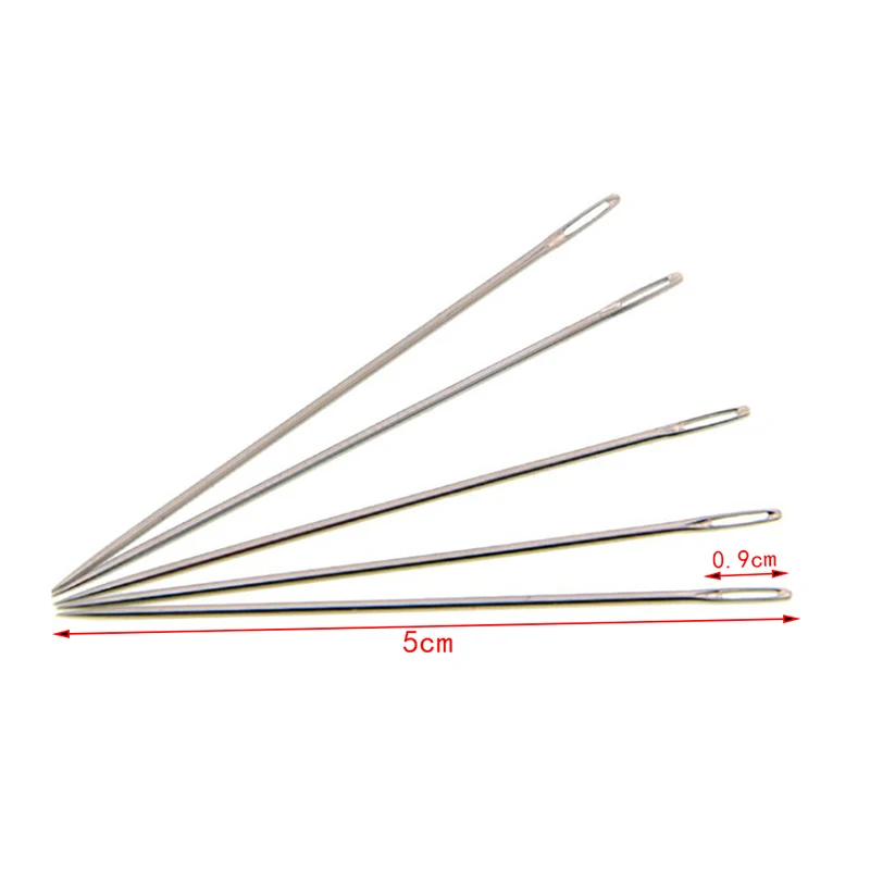 25PCS High Hardness Steel Sewing Needle Stainless Steel Cross Stitch Embroidery Sewing Clothes Needles Hand Household Tools