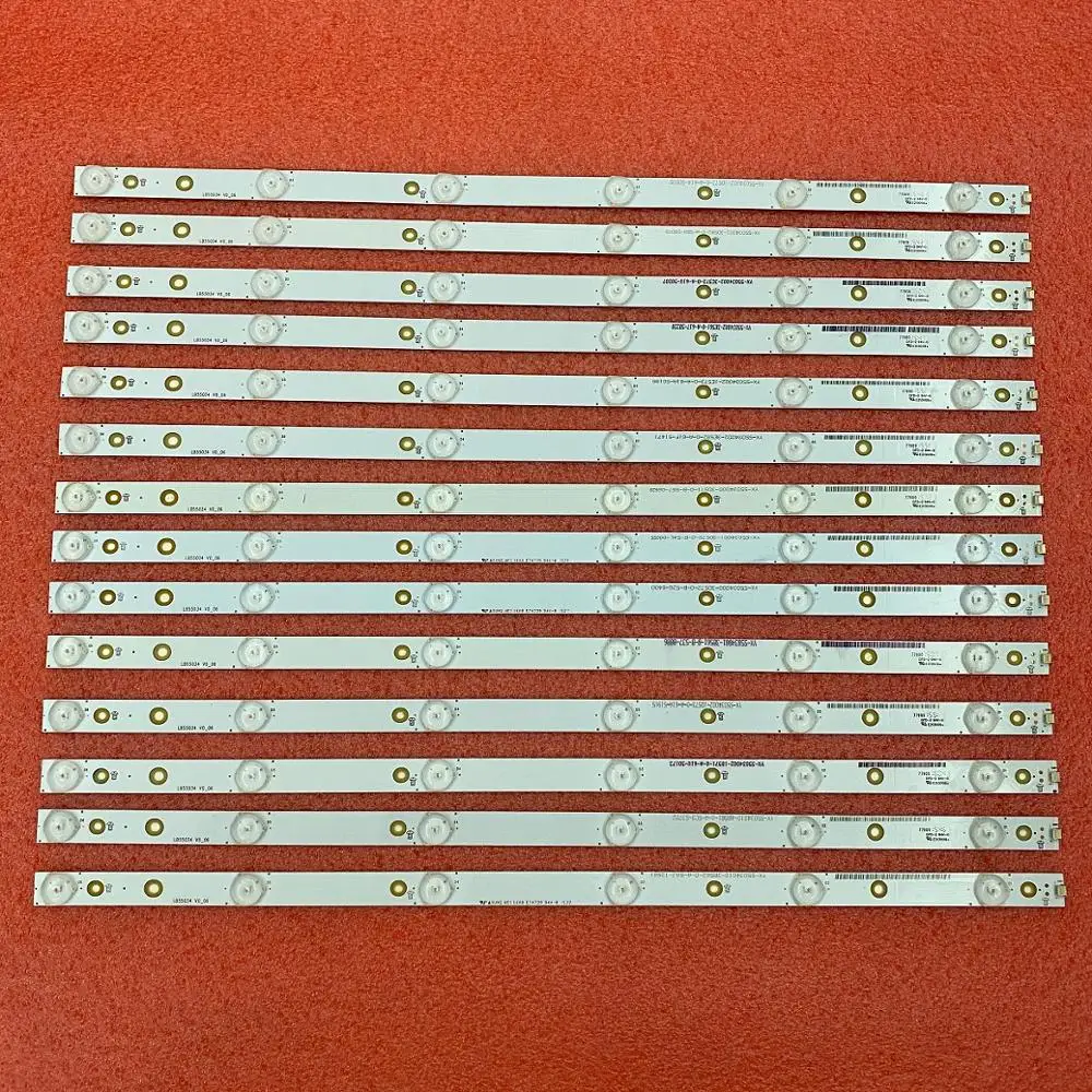 New 14 PCS/set LED Backlight strip for Vizio E55-C1 D55U-D1 LB55034 V0_06 TPT550J1-DUYSHA.G REV:S1F GJ-D2P5 2K15-550-D712-V6