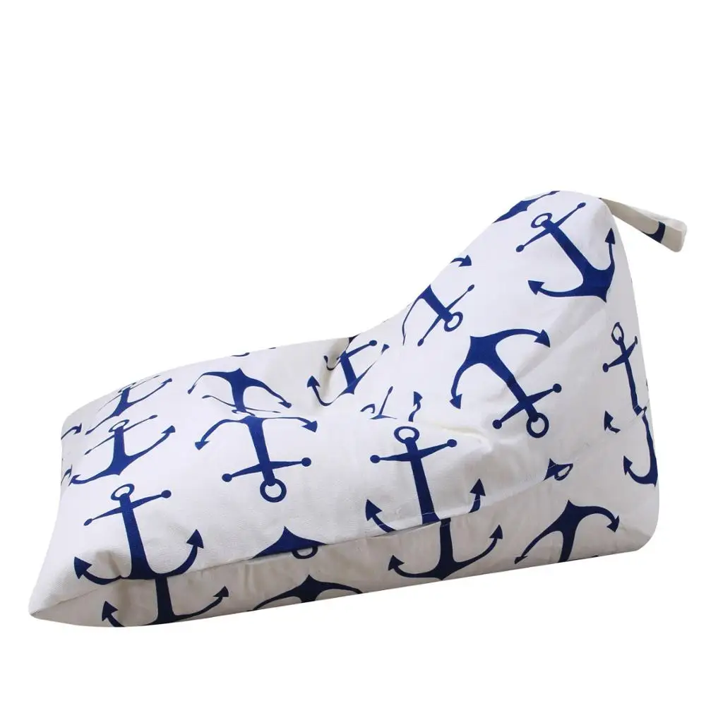 Stuffed Animal Bean Bag Chair Sofas (Cover Only) for Kids and Adults, Canvas Stuffed Seat Organizer Comfortable Baby Sofa