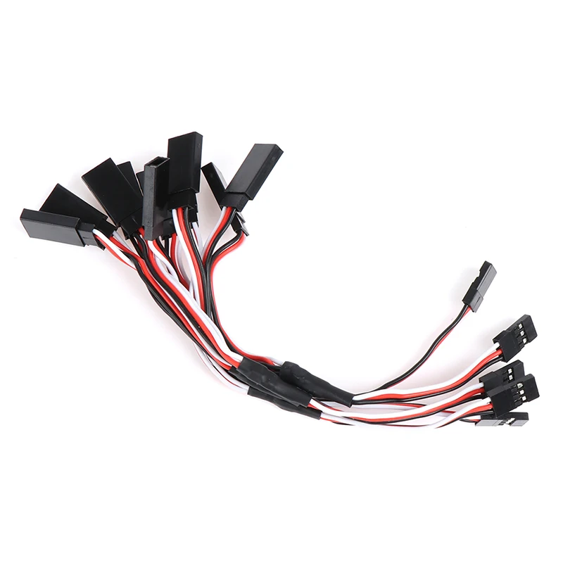 5Pcs 15cm Y Style Servo RC Extension Lead Wire Cord Cable For JR Futaba New