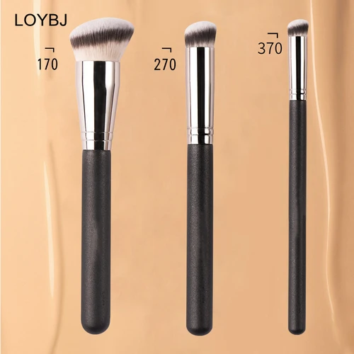 LOYBJ 170 brocha de maquillaje para base 270 370 brochas correctoras polvo cosmético colorete crema de contorno mujeres herramientas de maquillaje de belleza facial
