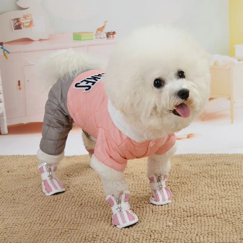 Autumn Winter Pet Dog Clothes For Dogs Overalls Pet Jumpsuit Puppy Clothing For Dog Coat Thick Pets Clothing Chihuahua York