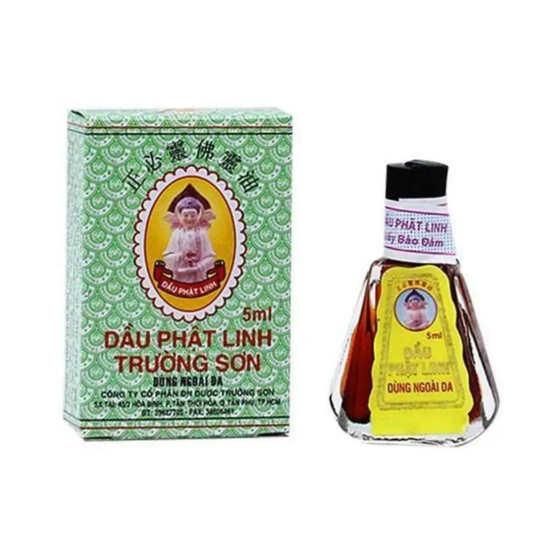 

100% Original Vietnam Buddha Oil For Headache Toothache Stomachache Dizziness Back Pain Active Oil Tiger Balm dizziness