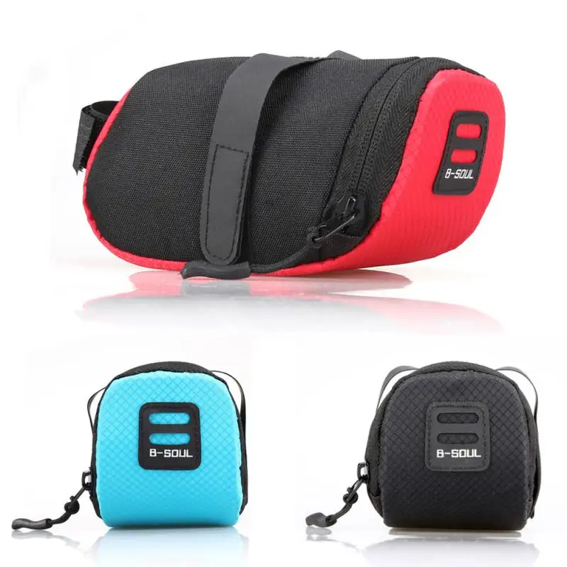 Bicycle Waterproof Saddle Bag Bike Under Seat Storage Saddle Bag Seat Cycling Sports Tail Rear Pouch Bag Saddle Accessories