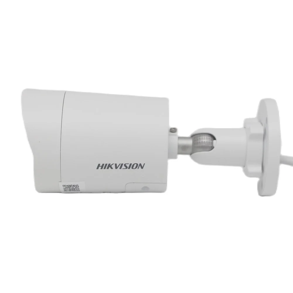 Imagem -03 - Hikvision Original Ds2cd2047g2-lu sl 4mp Câmera ip Colorvu Luz Estroboscópica e Aviso Sonoro Fixo Bala Câmera de Rede