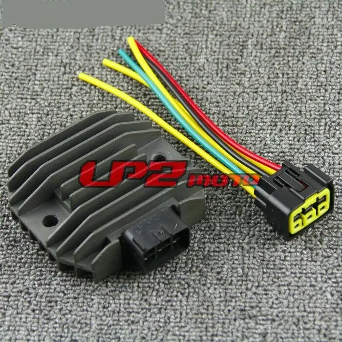 Regulator Rectifier Voltage + Plug for Suzuki DL1000 VStrom 02-06 Eiger King Quad LTF LTA400 450 500 700 750 02-17