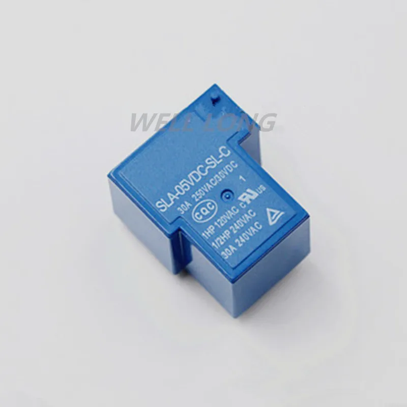 

20pcs T90 Coil Relay 05VDC 30A 250VAC 6 pin SLA-05VDC-SL-C PCB Type.