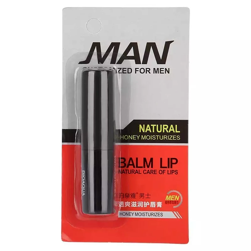 Bálsamo labial para hombre, hidratante, aclara las líneas de los labios, antiseco bálsamo labial, alta calidad, productos para el cuidado de la piel