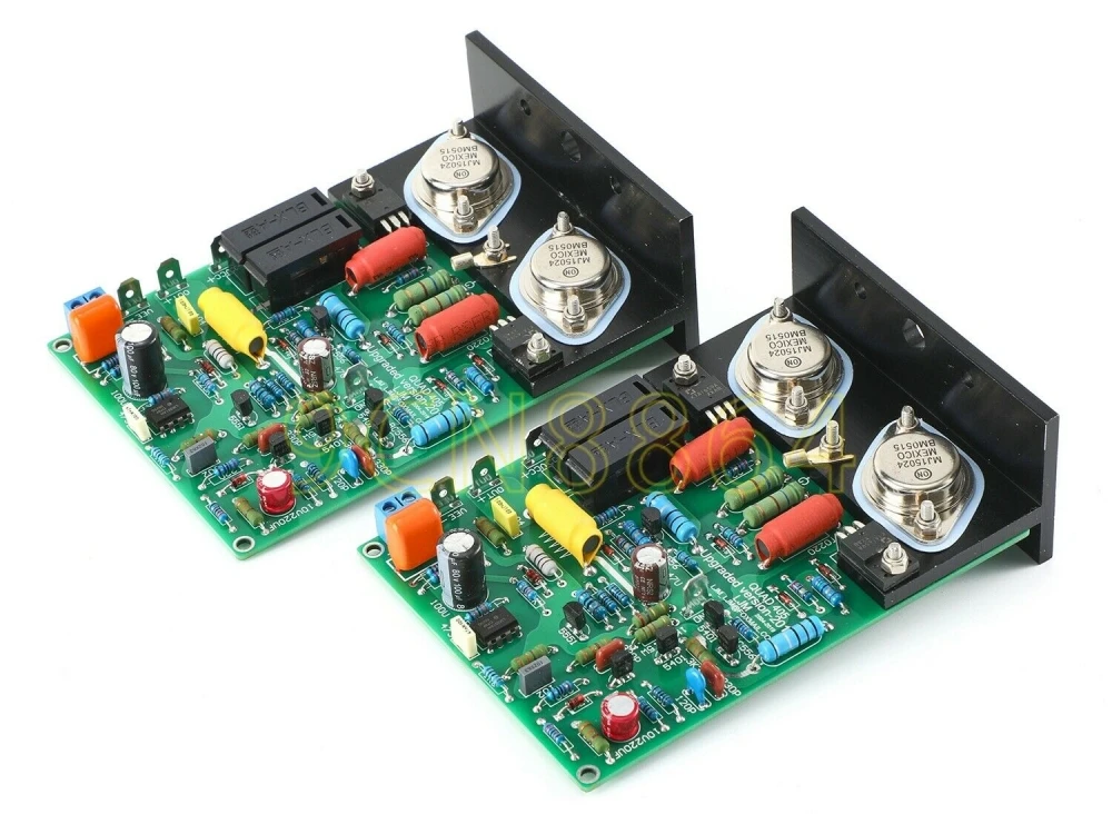 One Pair QUAD405 CLONE Power Ampifier Kit / Amplifier Board 100W+100W