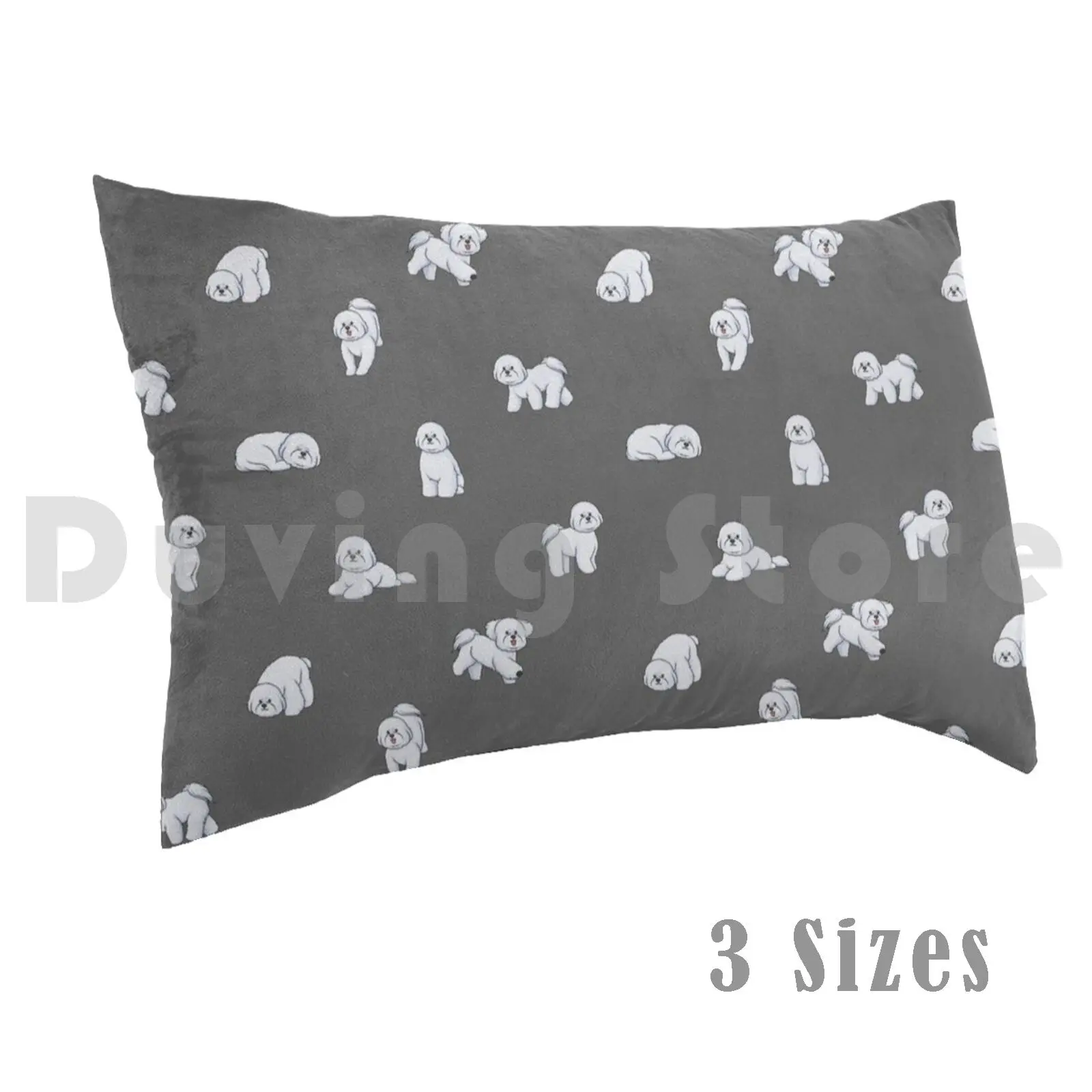 

Bichon Frise-Leruel Pillow Case Printed 35x50 Dog Dogs Pet Pets Breed Breeds Bichon Frise Bichon Frise