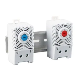 NO (Normally Open)/ NC (Normally Closed) Temperature Controller Compact Mechanical Cabinet Thermostat