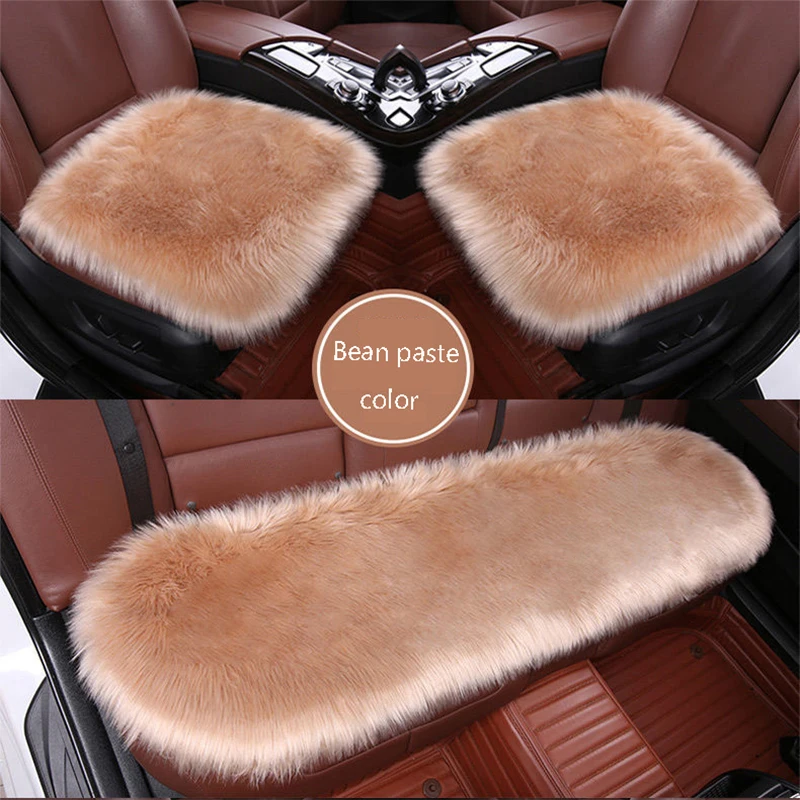 

Faux Fur Car Seat Covers Plush For LandRover all models Range Rover Freelander discovery evoque auto accessories