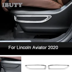 Per Lincoln Aviator 2020 Seggiolino Auto Trim Frame Decorazioni Driver Principale E Coprisedile Copilota 2 Pezzi Accessori Per Interni Auto