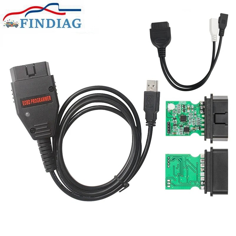 Galletto 1260 Read Write Car ECU EOBD ECU Programmer FTDI FT232RL ECU Chip Tuning Tool Automotive ECU Flasher OBD2 Cable