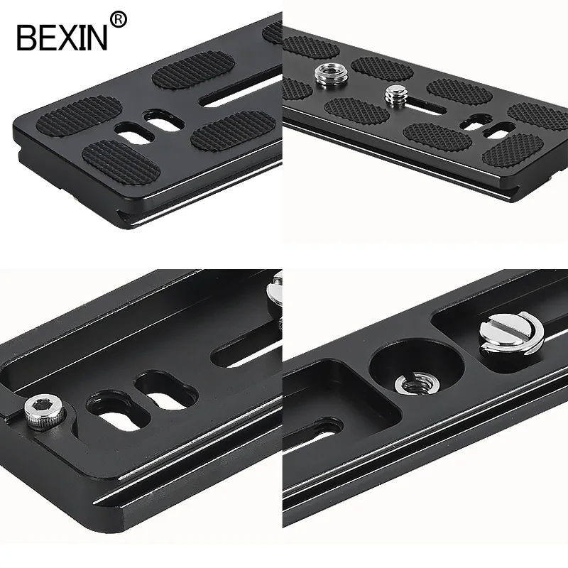 BEXIN Universal Quick Release Plate Tripod Mount Adapter Base Plate with 1/4 Screw For Dslr Camera Arca Swiss Tripod Ball Head