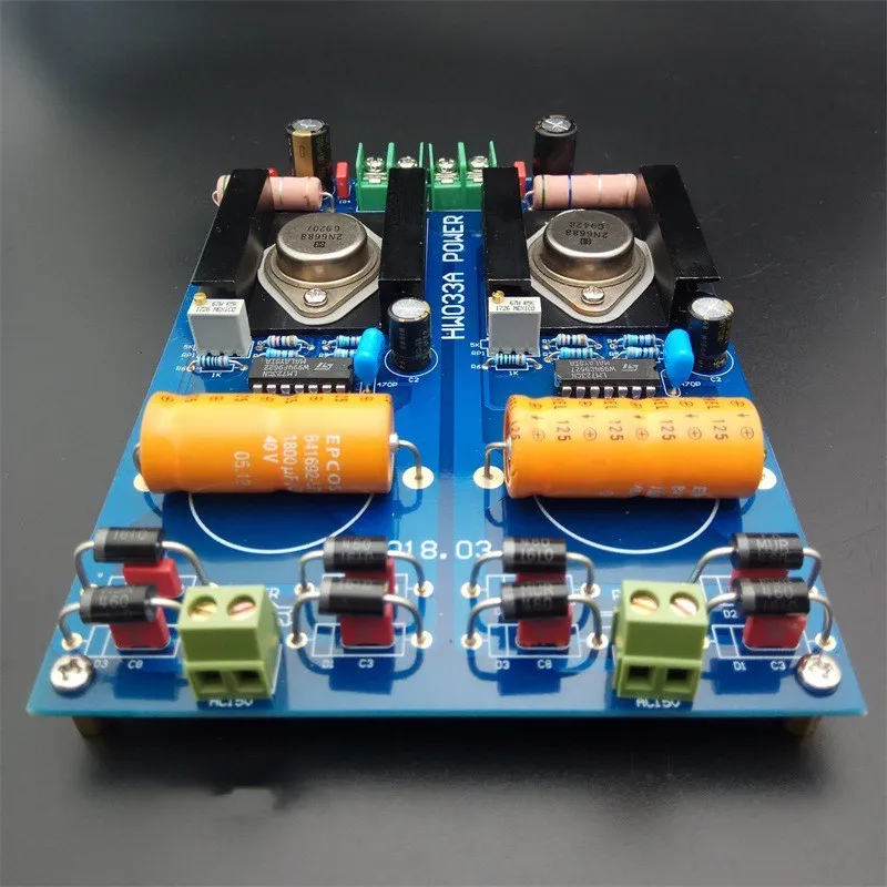 New HW033A Gold seal high power class A power board Audio linear voltage regulator board