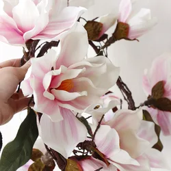 5.9 Foot Artificial Flower Rattan Flower String Magnolia Flower Decoration Bedroom  Vine