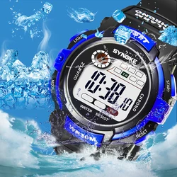 UTHAI CE24 Kinder Uhr Sport Kinder Uhren Wasserdichte armbanduhr Für Kind Mädchen Jungen uhr Leucht ElectronicSoft strap