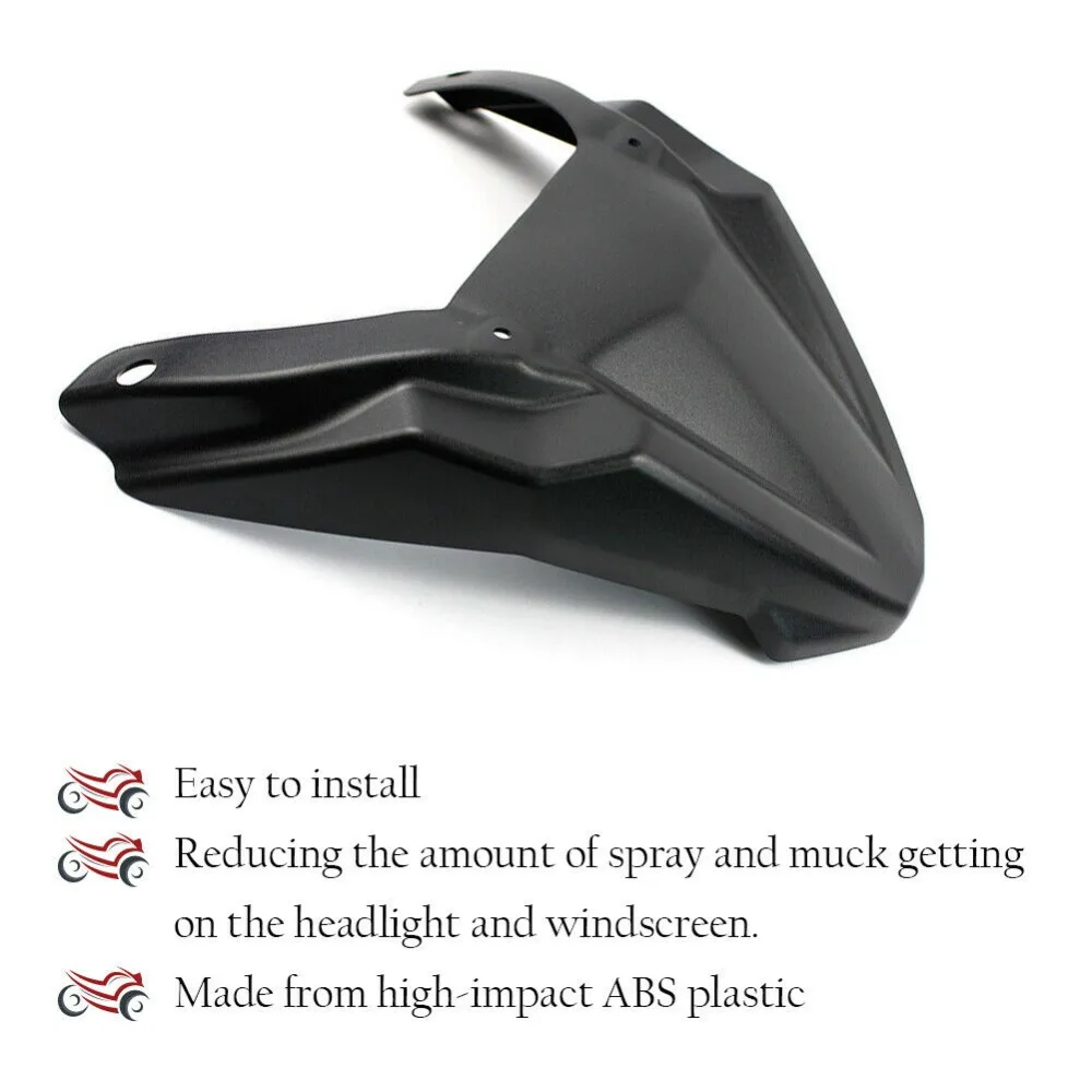 Front Wheel Fender Beak Nose Cone Extension Cover Extender Cowl For Yamaha For  MT09 Tracer FJ-09 FJ09 2015 2016 2017 2018 2019