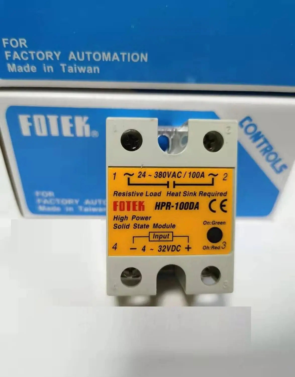 

Original Taiwan's FOTEK solid state relay / thyristor module HPR-100DA