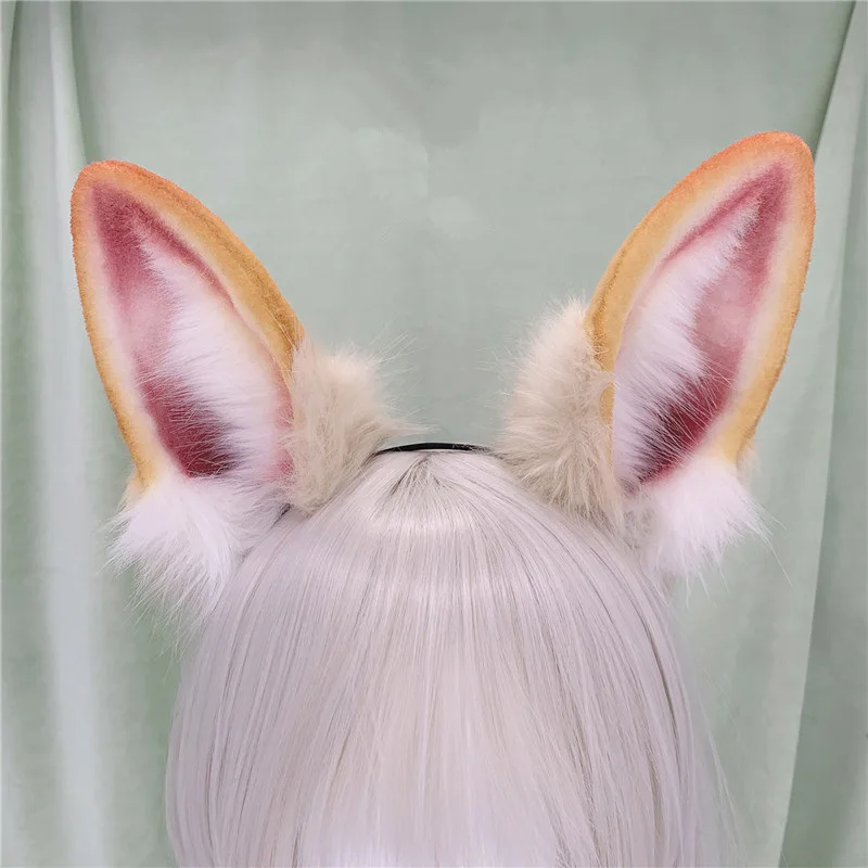 Fold Style Retriever Dog Ears Hairhoop Headband Headwear for Cosplay Accessories Handwork