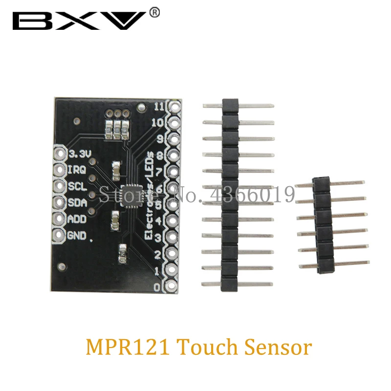 MPR121 Breakout V12 Capacitive Touch Sensor Controller Module I2C Interface keyboard Development Board for arduino