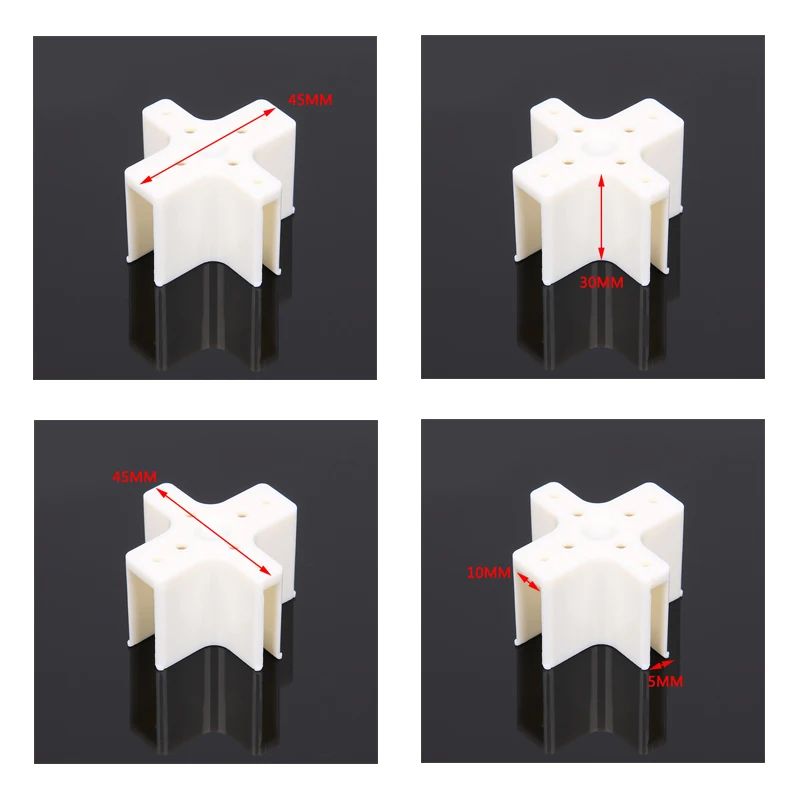 5Pcs Plastic Motor Mount Cross Brushless Motor Base for SunnySky XXD Motor KT board / SU27 RC Airplane Drone Model part