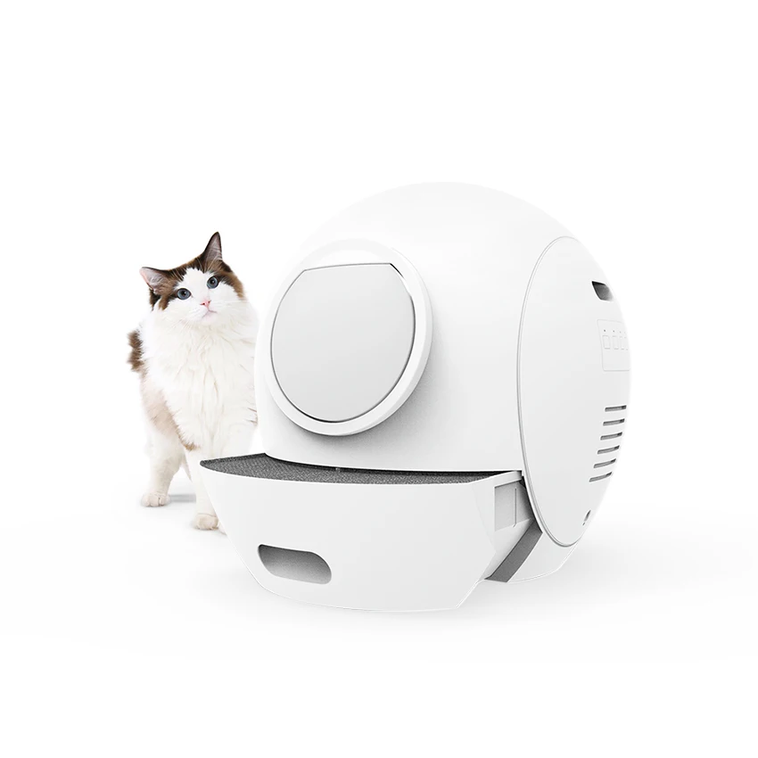 Enclosed Portable Automatic Cat Litter Toilet Furniture Auto Smart Intelligent Self Cleaning Cat Litter Box For Cat