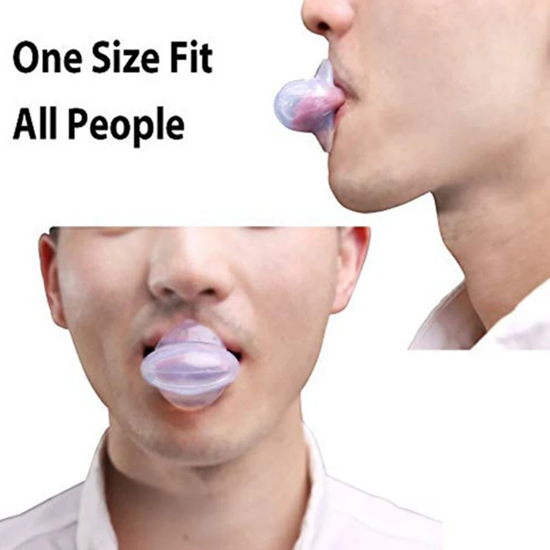 Silicone Anti Snoring Tongue Device Sleep Apnea Aid Stop Snore Stopper Sleeve