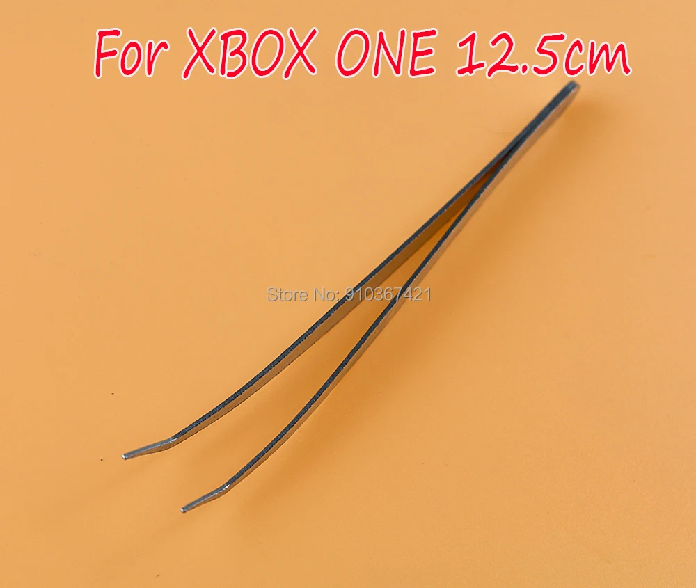 1pc/lot High quality 12.5cm stainless steel Bent tweezer makeup tool wholesale for game console mobile phone Repair Parts