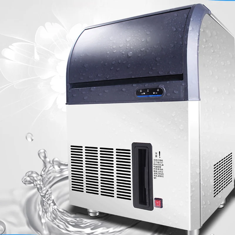 

50/70/110kg Ice Maker Commercial Cube Ice Machine Automatic Home Ice Maker Machine for Bar Coffee Shop Tea Shop 110V/220V
