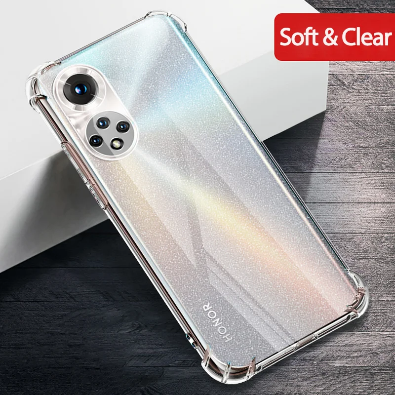 

Case for Honor 50, Honor-50 Phone Cases Honor50 Huawei Honor 50 Lite Shockproof Silicone Cover Honor50 Lite Huawei Honor 50 Case