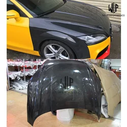 Tt 8j Tts Ttrs Engine Hood Original Style High Quality Carbon Fiber Auto Car Bonnet Engine Cover for Audi Tt 8j Tts 2008-2014