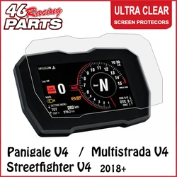 For Ducati V4 Panigale Streetfighter V4/V4S Multistrada V4 Motorcycle Cluster Scratch Cluster Screen Protection Film Protector