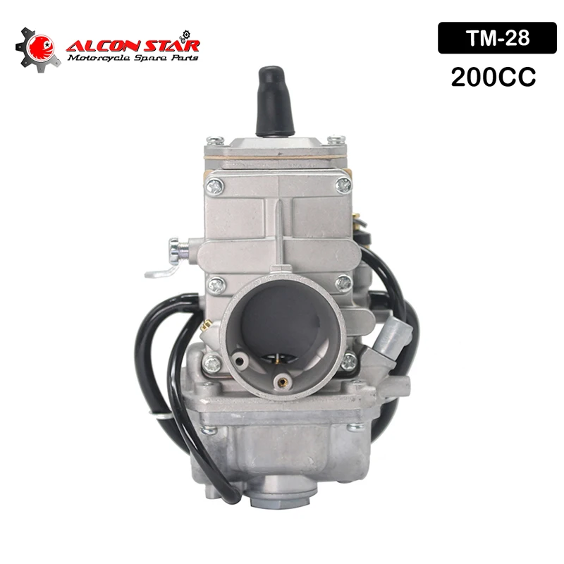 Alconstar Carburetor for Mikuni TM28 Flat Slide Performance 2T/4T Carb OEM VM28-418 Fits For CB350 CL350 CB360