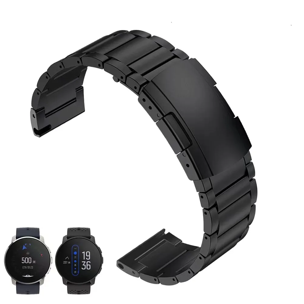 22mm Titanium metal strap for Samsung Galaxy watch 45mm Huawei watch 4 3 GT5 GT4-3-2 46mm bracelet wristband Amazfit GTR 4 47mm