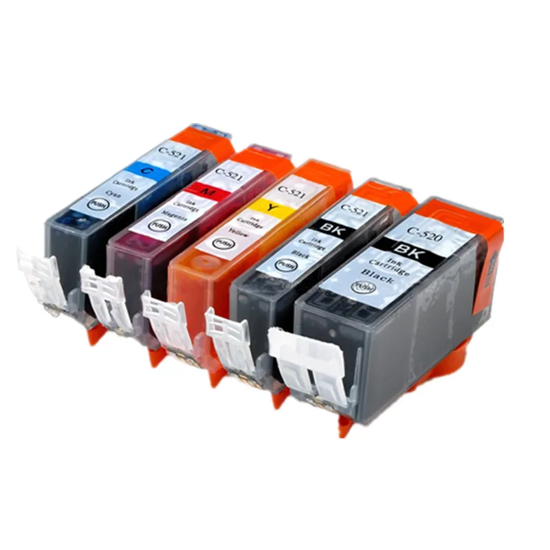 PGI-520 CLI-521 ink cartridge for Canon pgi520 Pixma MP540 MP550 MP560 MP620 MP630 MP640 MP980 MP990 MX860 MX870 IP3600 pgi 520