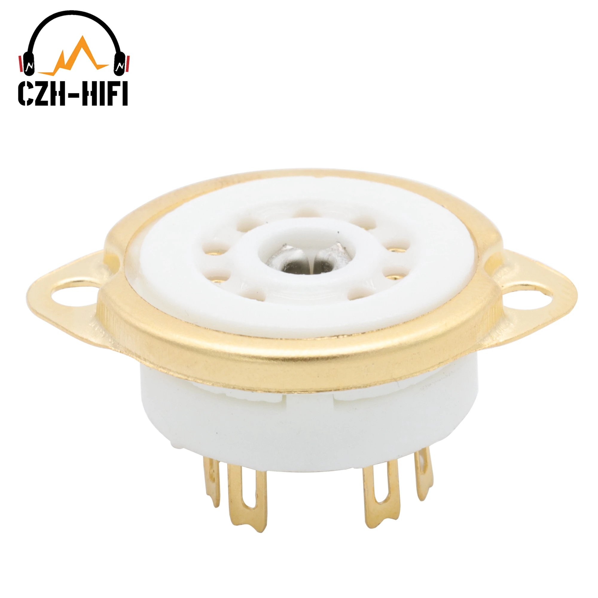9pin B9A Rohr Buchse Keramik Ventil Basis für 12AX7 EL84 5670 ECC82 ECC83 12AX7 12AU7 6DJ8 Vintage Audio Verstärker DIY hiFi – Detail 7
