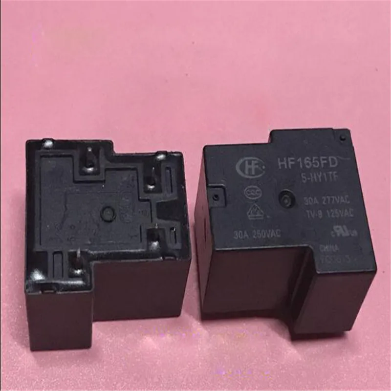 

HF165FD 5-HY1TF HF165FD5HY1TF HF165FD 5 HY1TF HF165FD-5-HY1TF 5VDC DC5V 30A 5VDC relay 4PIN